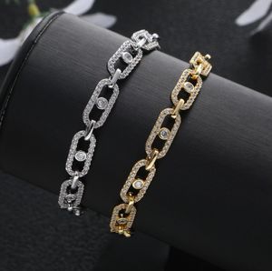 French Geometry Sliding Single Diamond Micro Inlays Diamonds Pendant Women Necklace Earrings Armband Smyckesuppsättning Kombination MAS4730
