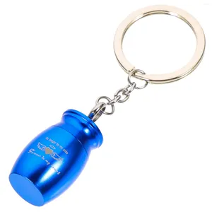 Storage Bottles Stainless Steel Containers Urn Keychain Ash Hanging Ornament Decorations Memorial Pendant Pet