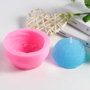 Baking Moulds 3D Ice Cream Ball Shape Silicone Mold Fondant Chocolate Sugar Craft Cupcake Jelly Candy Cake Decorating Tools Mould