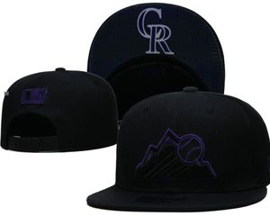 2024 Rockies Baseball Snapback Colorado Sun Caps Champions World Series Men Women Football Hats Snapback Strapback Hip Hop Sports Hat Mix Order A4