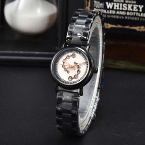 Damowe moda elegancki styl stalowy zespół kwarcowy zegarek roboczy z dużą ilością i doskonałą ceną