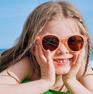 Kinderfaltung Sonnenbrille für Jungen und Mädchen Sonnenbrille Baby UV Schutz Kinderpolarisation