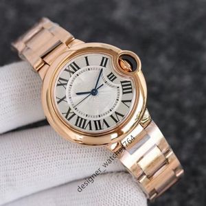 Zegarek męski zegarek damski rozmiar przetwarzania diamentowego rozmiar AAA AAA Balon Pasek ze stali nierdzewnej Klasyczny moda Wodoodporna Waterproof Walentynki Prezenty Tag Designer Watch Kobiety