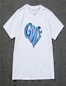 Harajuku Blue Heart Golf Rapper Hip Hop Blume Le Fleur Tyler Schöpfer T -Shirt Cotton Men T Shirt Tee T -Shirt Unisex 2205207520102