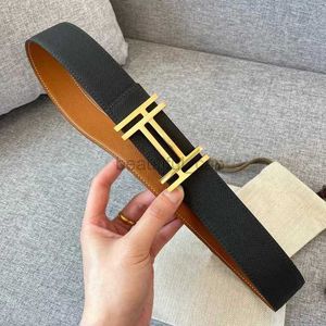 Women's belt Classics Men Belts Designer Mens and woman fashion Togo leather classic reversible belt black brown H gold silver buckles 38cm XX82652