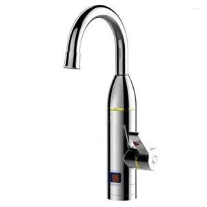 Kitchen Faucets Electric Instant Faucet Heater Dual-purpose Cold And No Water Tank Quick Shower With LED Display Screen