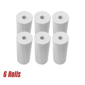 Papel 6/15 Rolls de papel térmico Rolos 80*30mm Papter Cash Rolls para impressão de papel de recebimento de supermercado POS