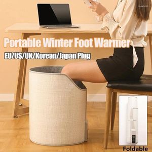 Carpets Folding Electric Heater Portable Winter Foot Warmer Leg Adjustable Thermostat For Home Office Under Desk Cushion