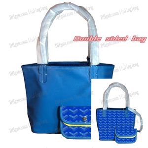 dubbelsidig axel mini tygväskor kvinnor lyx designer shopping borsa väska äkta läder hobo crossbody pochette handväska grön handväska satchel totes