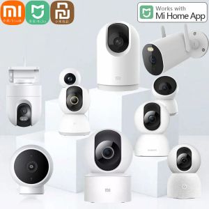 カメラXiaomi MijiaスマートIPカメラPTZバージョン1296p 1080p HDナイトビジョンWebカメラ360°WIFIワイヤレスベビーセキュリティモニター