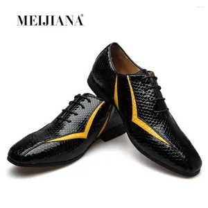 Casual Shoes Genuine Leather Mens Loafers Formal Party Man Fashion Modern Style Male Footwear Flat Men Moccasins