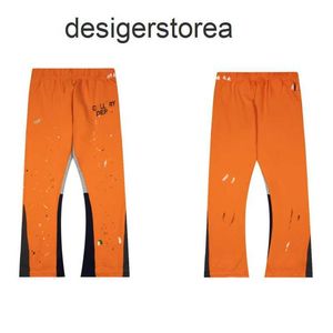 mens designer pants graffiti print sweatpants cargo pants joggers sweatpant cargos pantalon splash ink jogger loose letter A2