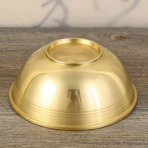 Bowls Desktop Holy Bowl Golden Copper Decorative Buddhism Metal som erbjuder tillbehör