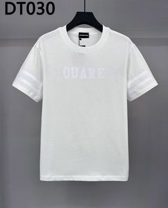DSQ PHANTOM TURTLE Men's T-Shirts Mens Designer T Shirts Black White Cool T-shirt Men Summer Italian Fashion Casual Street T-shirt Tops Plus Size M-XXXL 6278