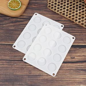 Moldes de cozimento 12 Cavidades Carimbo de vedação de cera tapete de molde de silicone com molde para molde para recortes de resina de resina de adesivo artesanal DIY