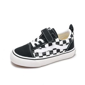 Children Canvas Shoes Boys Sneakers Breathble 2024 Spring New Fashion Kids Shoes For Girl Student Single Girls Shoes Size Fe
