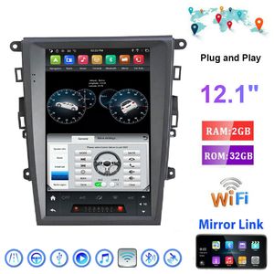 2+32G Car Stereo Radio Player GPS Android Touch Screen For Ford Mondeo 2013-2017