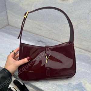 Slät läder LE5A7 Bag Cleo Bag designer crossbody väska handväska hobo axelväska lady mini cross body underarm väska 10a kvalitet