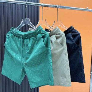 Shorts Designer maschile Summer New Men's Quick Essicking Ice Shorts, popolare su Internet per i giovani e pantaloni a cinque punti di marca alla moda UH0P