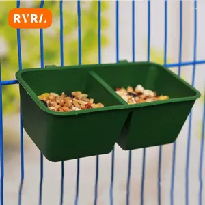 Other Bird Supplies Plastic Animal Cage Multifunction Cleaning Products Parrot Bathtub Thick Wash Shower Box High-quality Food Tray