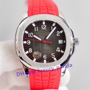 ZF Factory machte Männer Uhren 5167a 40 mm Cal.324 Bewegung Automatische Mechanik Uhr Gummi-Gurt Saphir Edelstahl Transparente Granatgelenkwachen-58