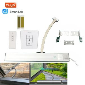 Kits Smart Home Window Abridor de dobradiça interior+Switch Wi -Fi Tuya+Controle Remoto+Sensor de Rain