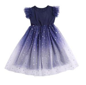 Summer Cute Girlss Dress Sukienka dla dzieci bez rękawów Ubrania dzieci urodziny