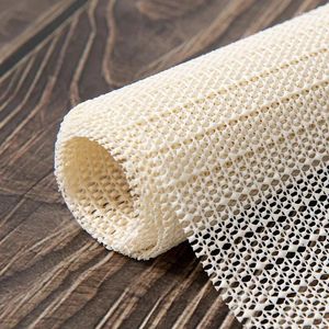 Badmattor 1pc Creative Antiskid Net Tyg Mat PVC Foam Latex Madrass Sofa Yoga Carpet Non-Slip Home Badrumstillbehör Tillbehör Tillbehör