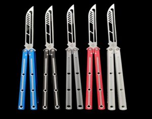 New Version Baliplus Kraken Butterfly Trainer Bushings System Channel swinging EDC Tool Knife Jilt Knife Flipper Xmas Gift3007444