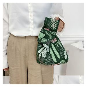 Storage Bags Wrist Bag Elegant Style Portable Purse Home Phone Wallet Gift For Drop Delivery Garden Housekeeping Organization Dhmtw