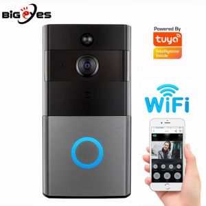 ドアベル1080p Tuya Wifiビデオドアベルモーション検出/Twowayインターコム機能Tuya Wireless Video Phone Phone HD Camera with Chime