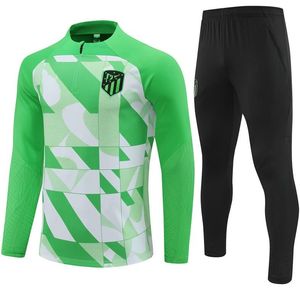 2023 2024 Masculino adulto e crianças Madrid Tracksuit Chandal Futbol Treinamento de futebol Trenotes atléticos Defesa dos homens CAMISETA DE JAPETA