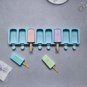 Baking Moulds Silicone Ice Cream Mold DIY Chocolate Dessert Popsicle Tray Cube Maker Homemade Tools Summer Party Supplies