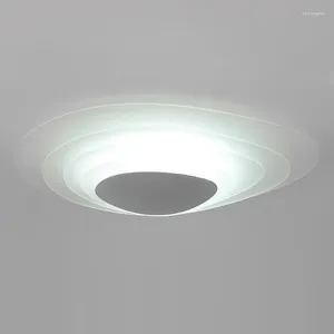 مصابيح السقف الحديثة LED طبقة الجليد D45/D60cm لاعبا اساسيا المنزل الإضاءة الداخلية الإضاءة غرفة نوم البهو غرفة المعيشة مصابيح أكريليك