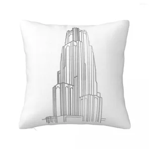 Pillow Silver Cathedral Of Learning Throw Cases Christmas Covers For S Pillowcase