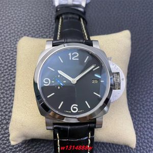2024New TTF Factory Mens Watch 7750 Movement 316l Steel Case Leather Strap Sapphire Crystal Mirror Waterproof Watch
