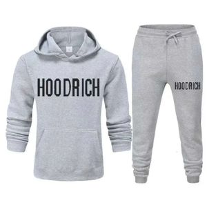 100% Cotton Hoodrichuk Hooides Sports Set High Quality Woolen Towel Embroidered Hoodies 2023 Winter Sports Hoodie Men Hoodrich Tracksuit ss