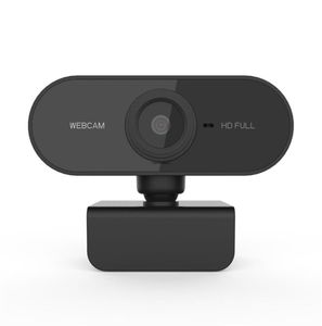 HD 1080p Webcam Mini Computer PC Webcamera с вращающимися микрофонами для видеопрокляционных видеозвуковых работ конференции OTTI4531583