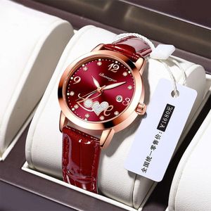 High End Women's Watch, Student Night Light Waterproof, Niche, High-end Feeling, Simple Temperament, Girl