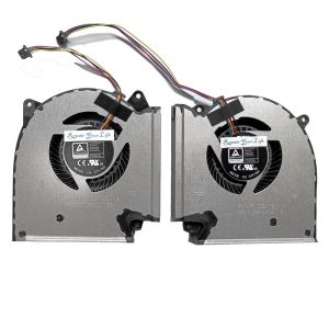 PADS CPU GPU COOLING FAN COOLER RADIATOR FÖR ASUS Q513QY Q713QY ROG STRIX G15 Fördel Edition Gaming 13NR06X0T01011 13NR06X0T02011