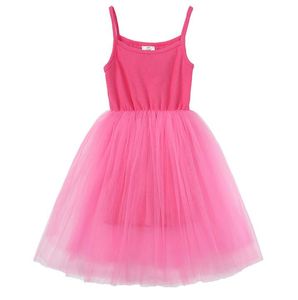 Sommer süße Mädchen Prinzessin Kleid Kinder ärmellose Tulle Kleidung Kinder Geburtstagsfeier Vestido Kinder Ostern Tutu Kostüm Röcke Baby Outfits