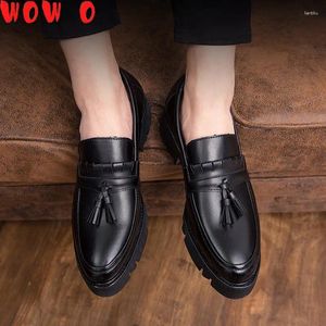 Casual Shoes Men Mashowalna skórzana męska męskie mokasyna misel Moccasins Business Formalne imprezę