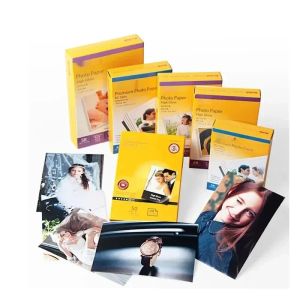 Paper Kodak Photo Paper 5 6 7 pollici A6 A4 High Gloss 4R Waterproof Inkjet Printing RC 230GSM 200gsm 180GSM Album Paper 3r Esempio