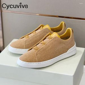 Casual Shoes Arrivel Flat Causal Men Lace Up Real Leather Spring Brand Bussiness For Round Toe Male Seankers