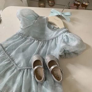 Family Matching Clothes Summer Dress Mother Daughter Women Baby Girl Princess 240327