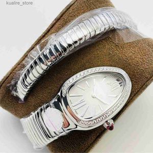 Wristwatches Snake Wrist Luxury Designer diamond SS Fashion es Women Classic Shaped Style for AAA L46