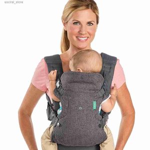 Przewoźniki plecaki plecaki wszystkie sezony noworodek z frontem Kangaroo Zaawansowane 4-w-1 pasek nośnika dziecięcego Sling niemowlęce pasa pasa pasa Babies Babies Gear L45