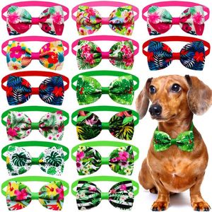 Hundkläder Summer Pet Bow Ties Bulk Cat Bowties Colalr For Medium Small Cats Bowtie Grooming Products Accessories