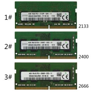 RAMS 4GB DDR4 2400MHz 1,2V 240 PIN NOTECC Módulos de memória de computadores não -ECC Kit de atualização 2133MHz 2400MHz 2666MHz