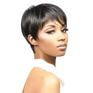 Brazilian Hair Short Curly Grey Color Synthetic Wig ,medium Cap,heavy Density